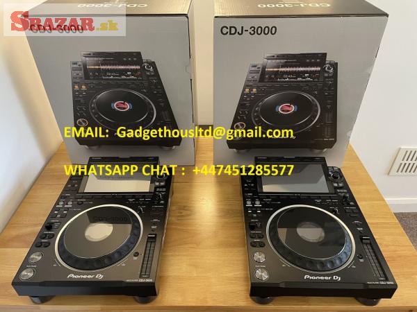 Pioneer CDJ-3000/Pioneer CDJ 2000NXS2/ DJM 900NXS2