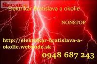Poruchová služba elektrikár Bratislava a okolie