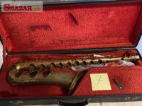 Saxofon B tenor classic D/Lux zlaty korpus+vsetko