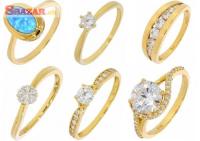 Dámske zlaté prstene Korai