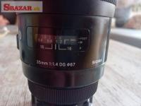 Prodám objektiv SIGMA 35/1,4 DG HSM Art pro Canon